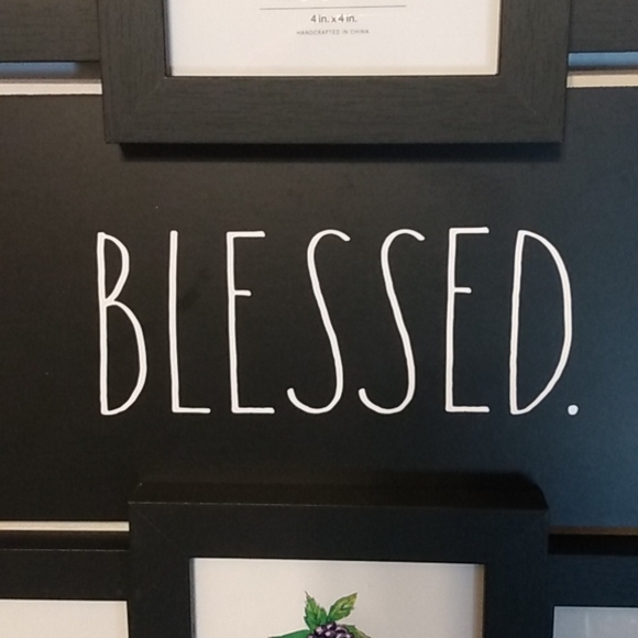 NEW Rae Dunn Blessed Collage Frame - Picture 3 of 8